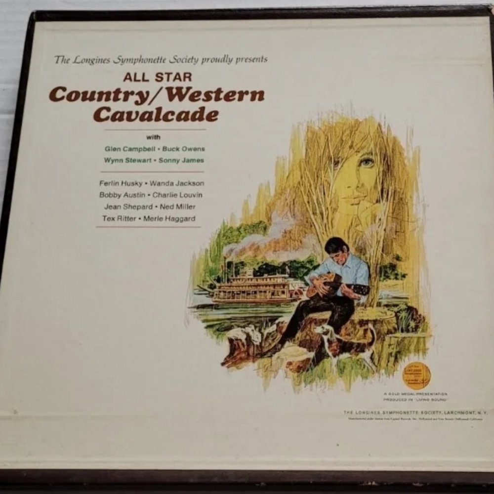 All-Star Country/Western Cavalcade (1969, Vinyl) 6 Album Set
